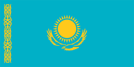 Flag of Kazakstan