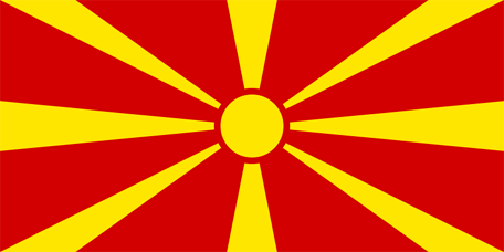 Flag of Makedonien