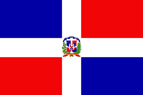 Flag of Dominikanska Republiken
