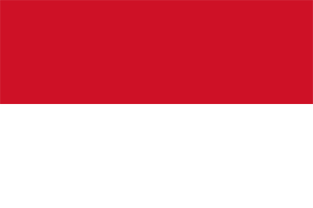 Flag of Indonesien