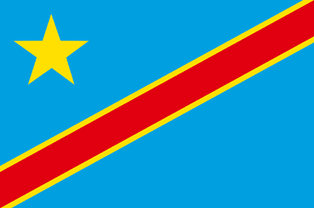 Flag of Kongo Kinshasa